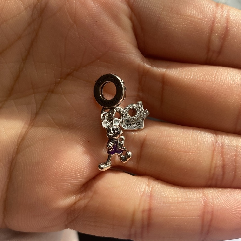 Pandora x Disney Parks 100th Anniversary Dangle Charm